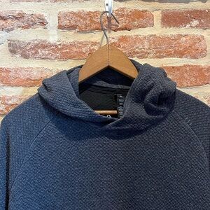 Lululemon At Ease Workout Sweatshirt Hoodie Charcoal Grey XL